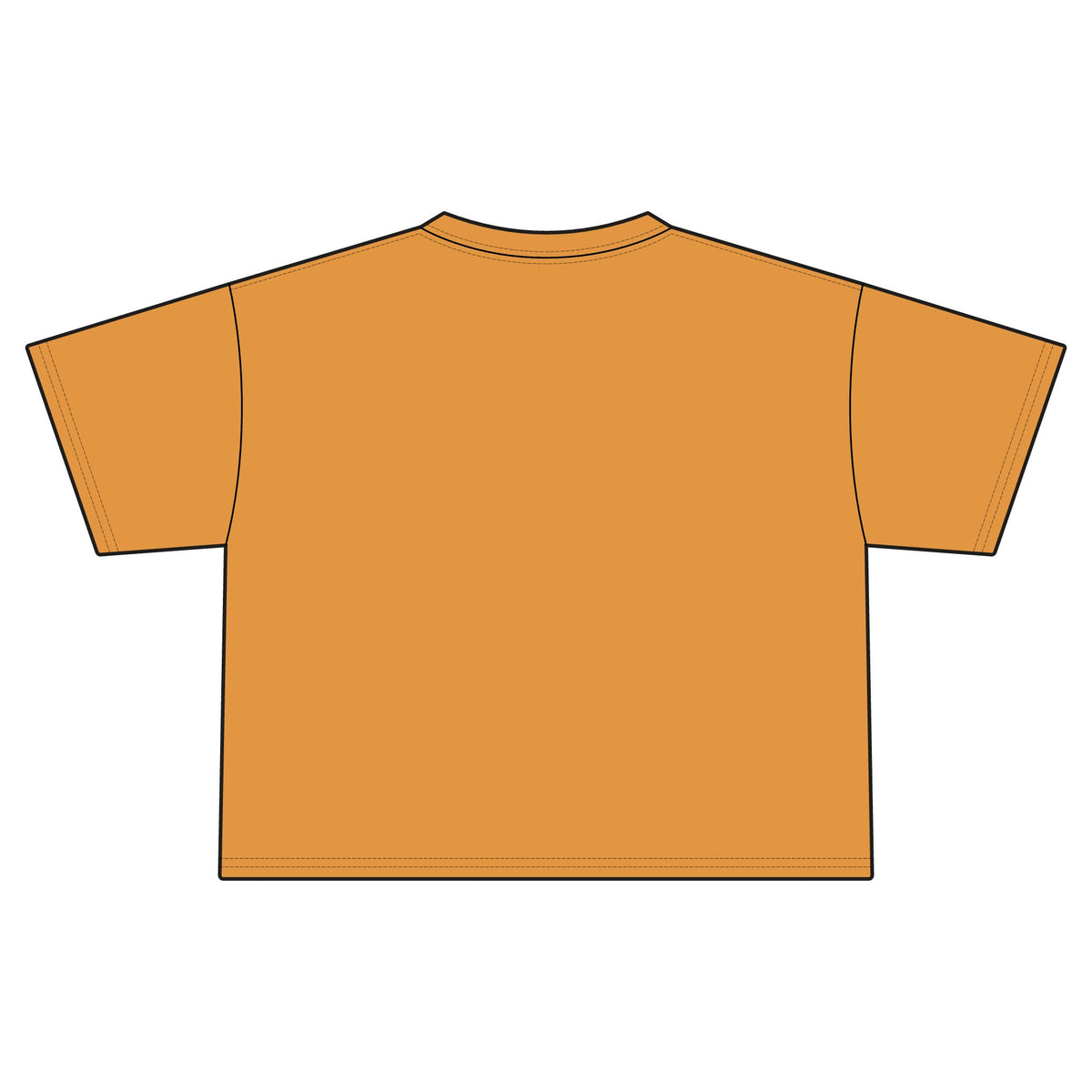 Women's Cropped Tee — Sandiego Fish Graphic