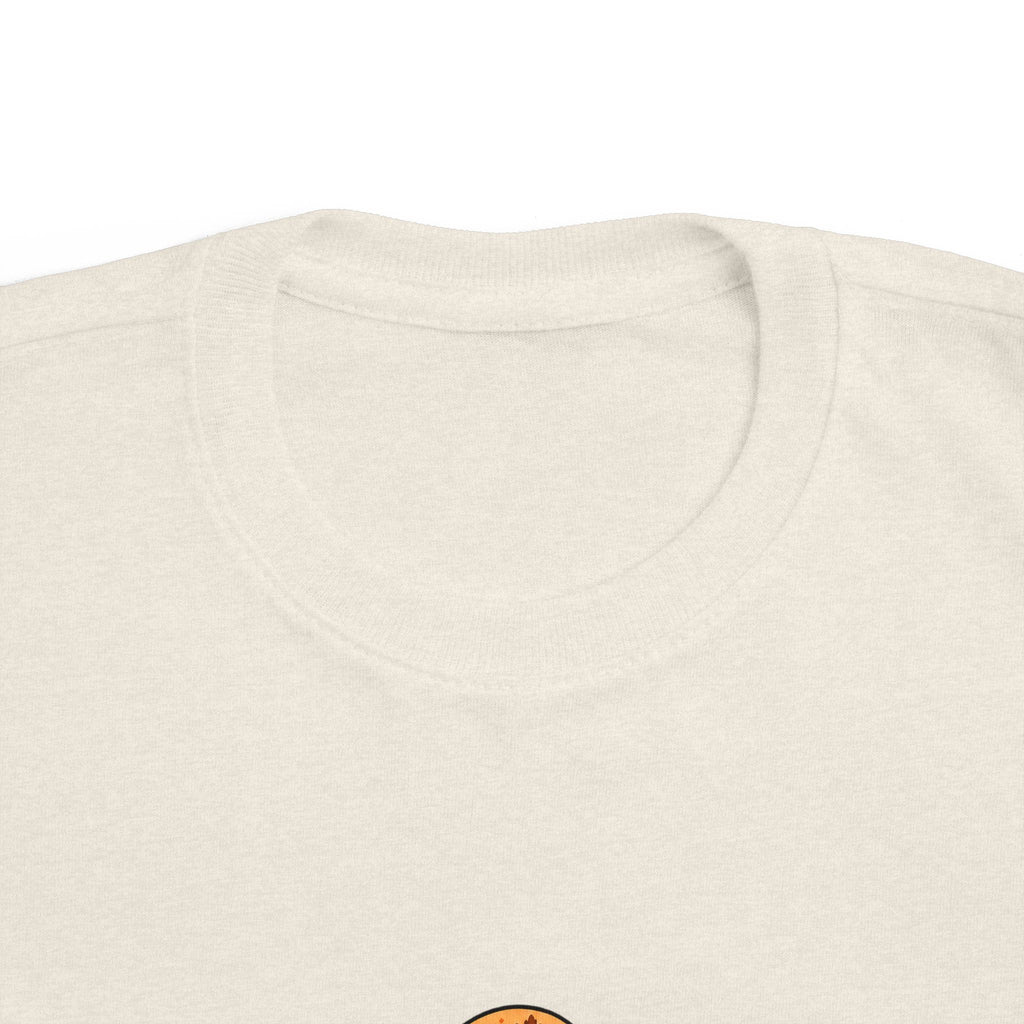 Toddler Tee - 'Boo' Ghost Halloween Striped Shirt