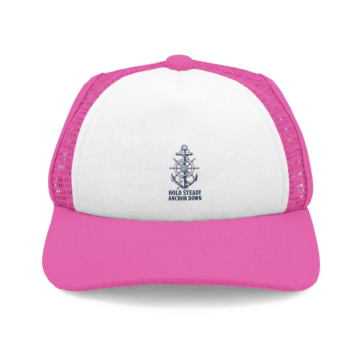 Hold Steady Anchor Down Truckers Hat — Dog Foam Trucker Hat