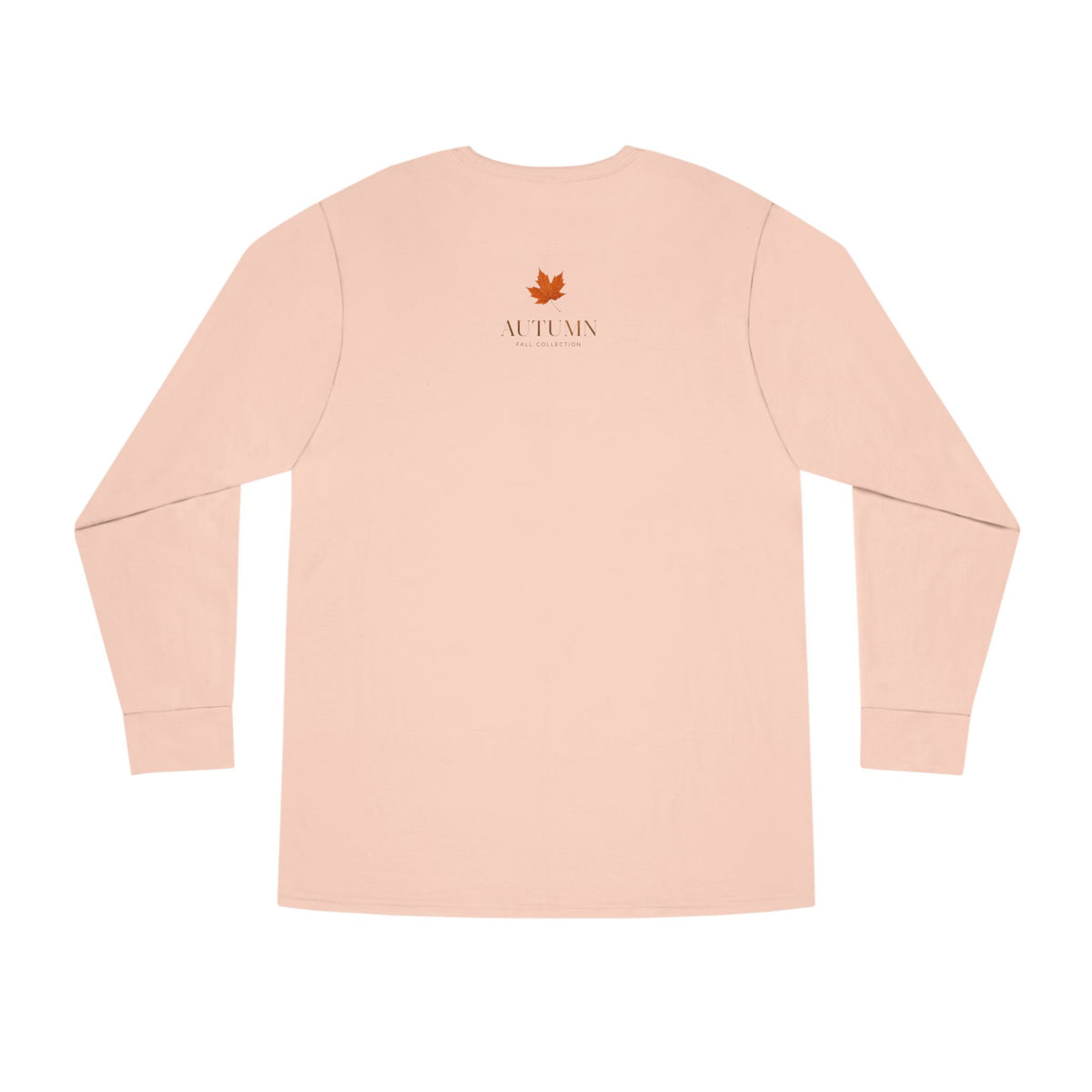 Autumn Leaves Long Sleeve Tee — 'AUTUMN' Maple Graphic Cozy Fall Shirt