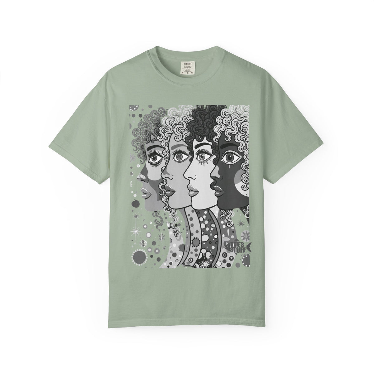 Artsy Pop Art Faces Graphics