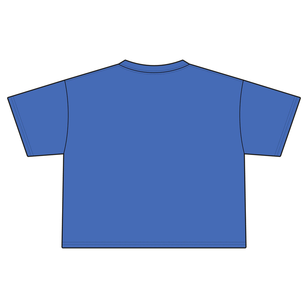Women's Cropped Tee — Sandiego Fish Graphic