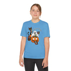 Kids Halloween Trick or Treat T-Shirt — Cute Pumpkin, Ghost & Black Cat Design