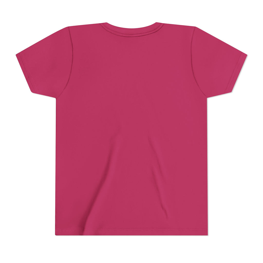 Youth Halloween Tee - "Hello Halloween" Ghost & Pumpkin Trick-or-Treat Shirt