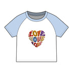 Women's Micro Rib Raglan Baby Tee