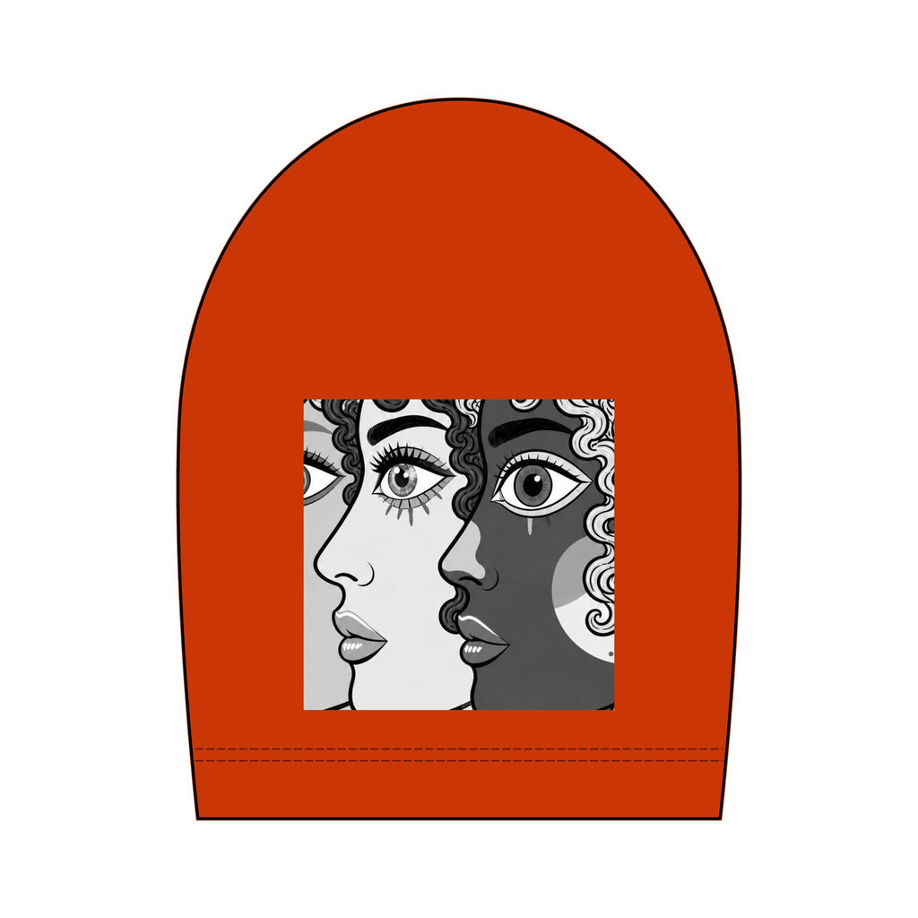 Artsy Pop Art Faces Graphic Tee
