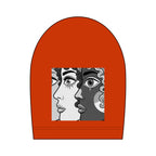 Artsy Pop Art Faces Graphic Tee