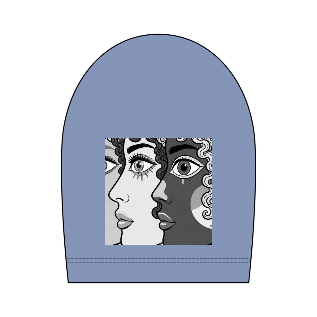 Artsy Pop Art Faces Graphic Tee