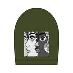 Artsy Pop Art Faces Graphic Tee