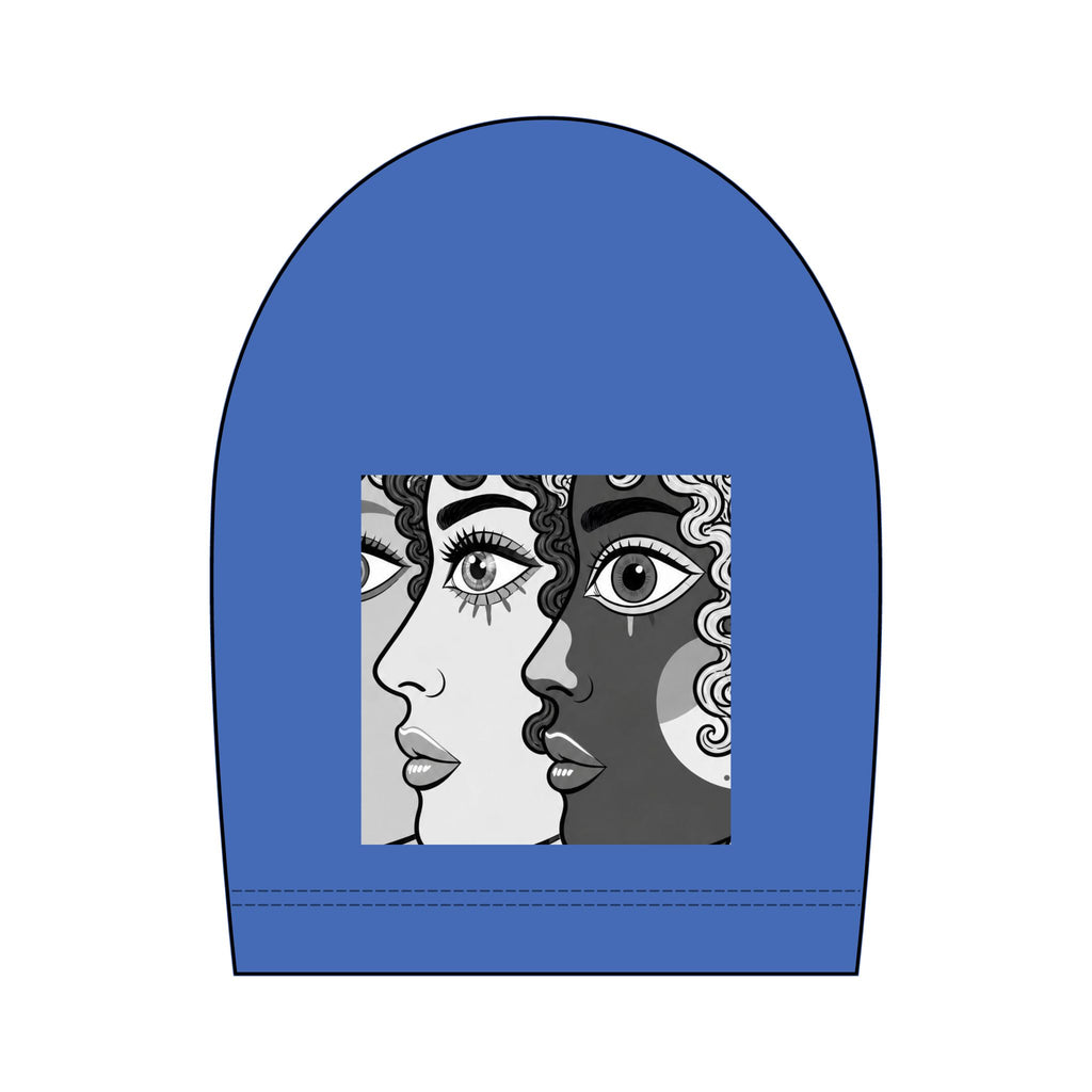 Artsy Pop Art Faces Graphic Tee