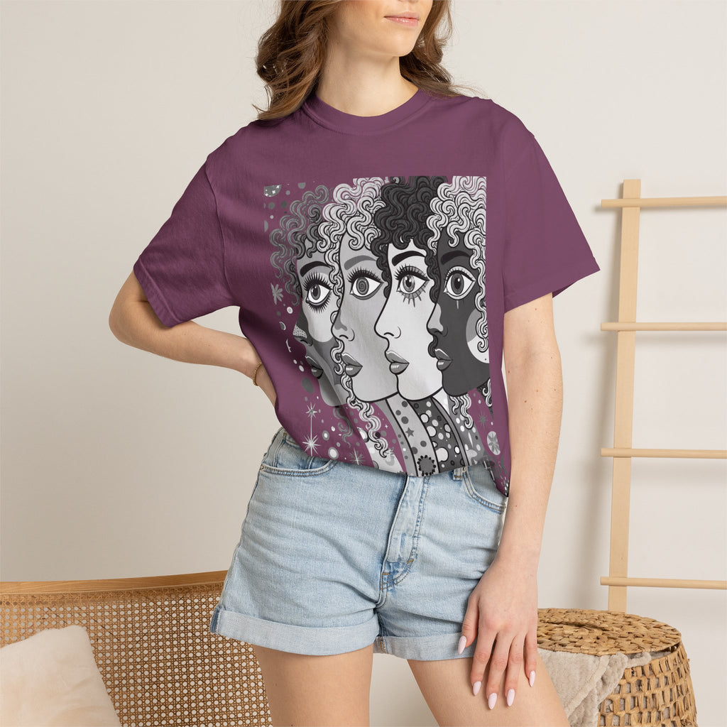 Artsy Pop Art Faces Graphics