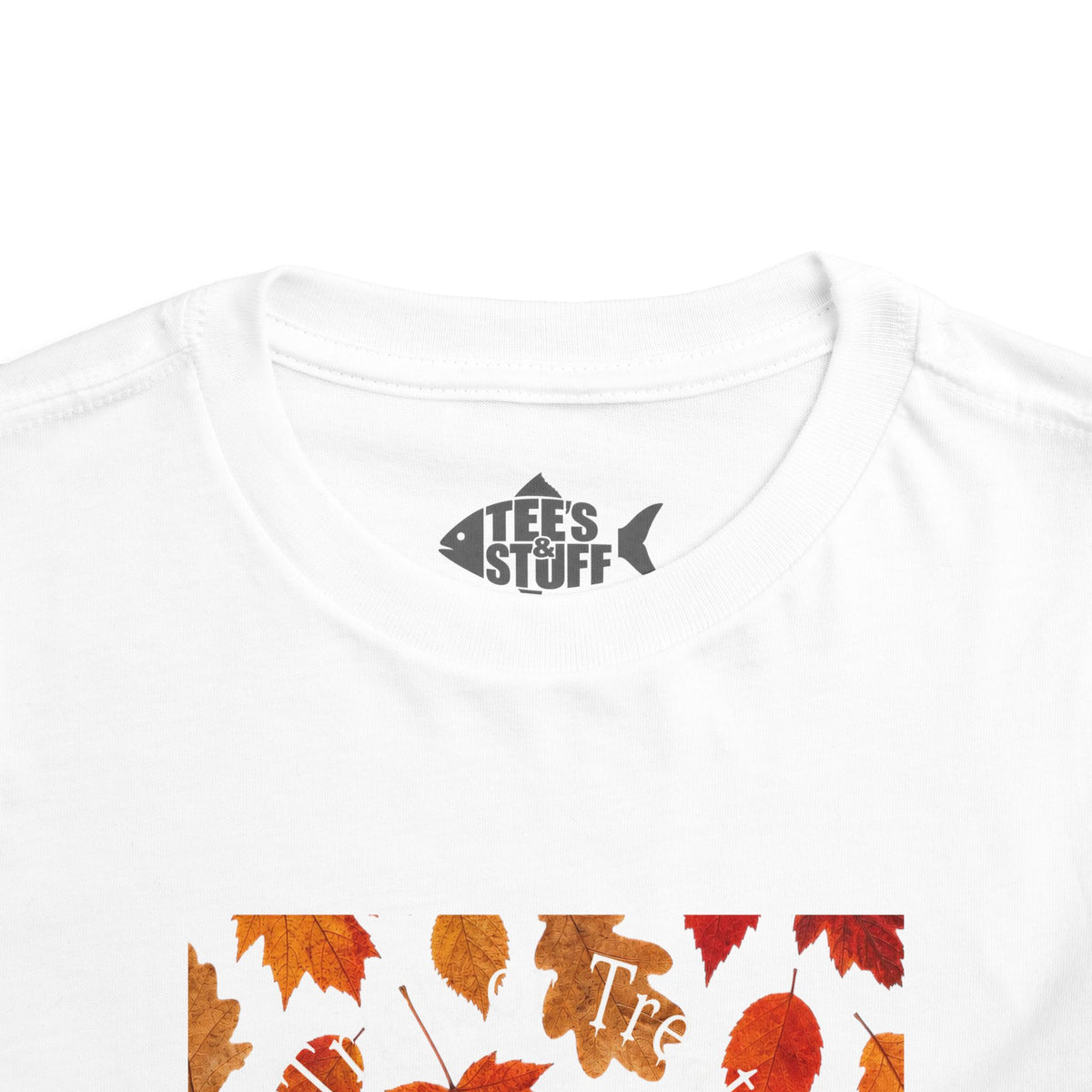 Toddler Fall Leaves Short Sleeve Tee