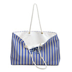 Nautical Octopus Stripe Weekender Bag