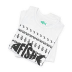 Fish Graphic Tee — 'FISH' Silhouette Fishing Shirt
