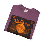 It's Halloween Vintage Moonlit Cat Halloween T-Shirt