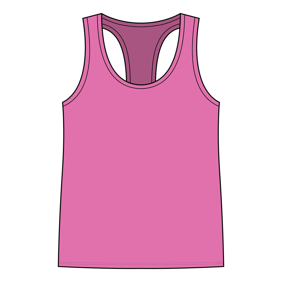 Women's Jersey Racerback Tank