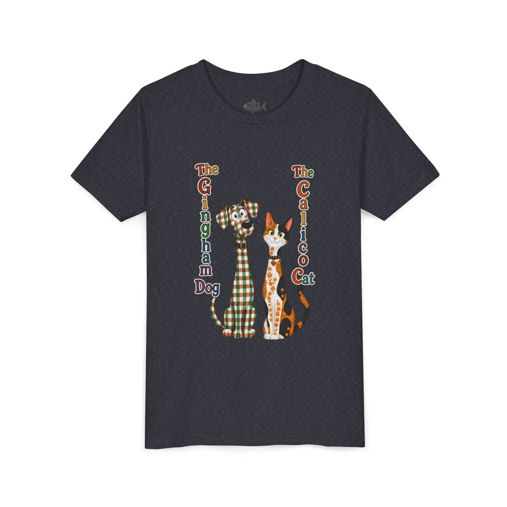 Gingham Dog & Calico Cat Kids Shirt