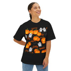 Halloween Pumpkins & Ghosts Tee — Spooky Boo, Trick-or-Treat Graphic T-Shirt