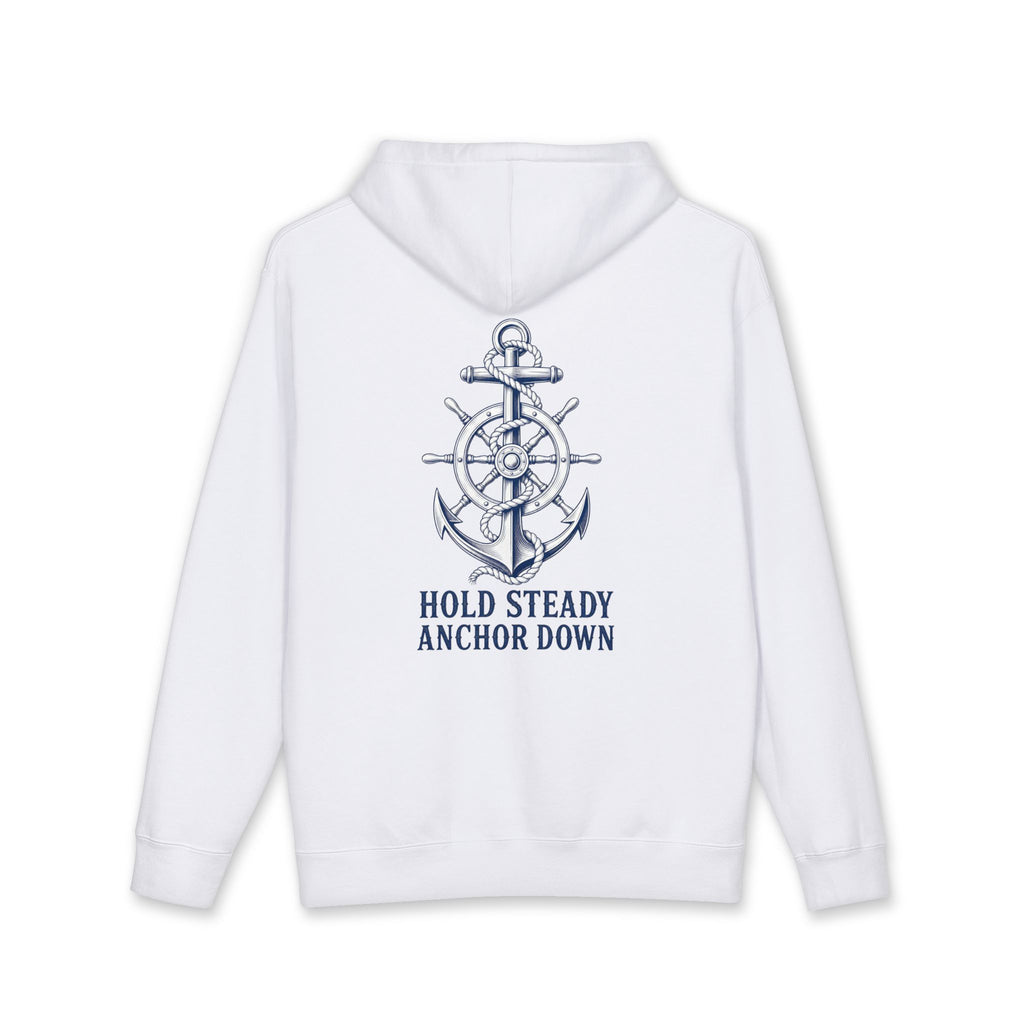 Nautical Anchor Unisex Heavyweight Hoodie