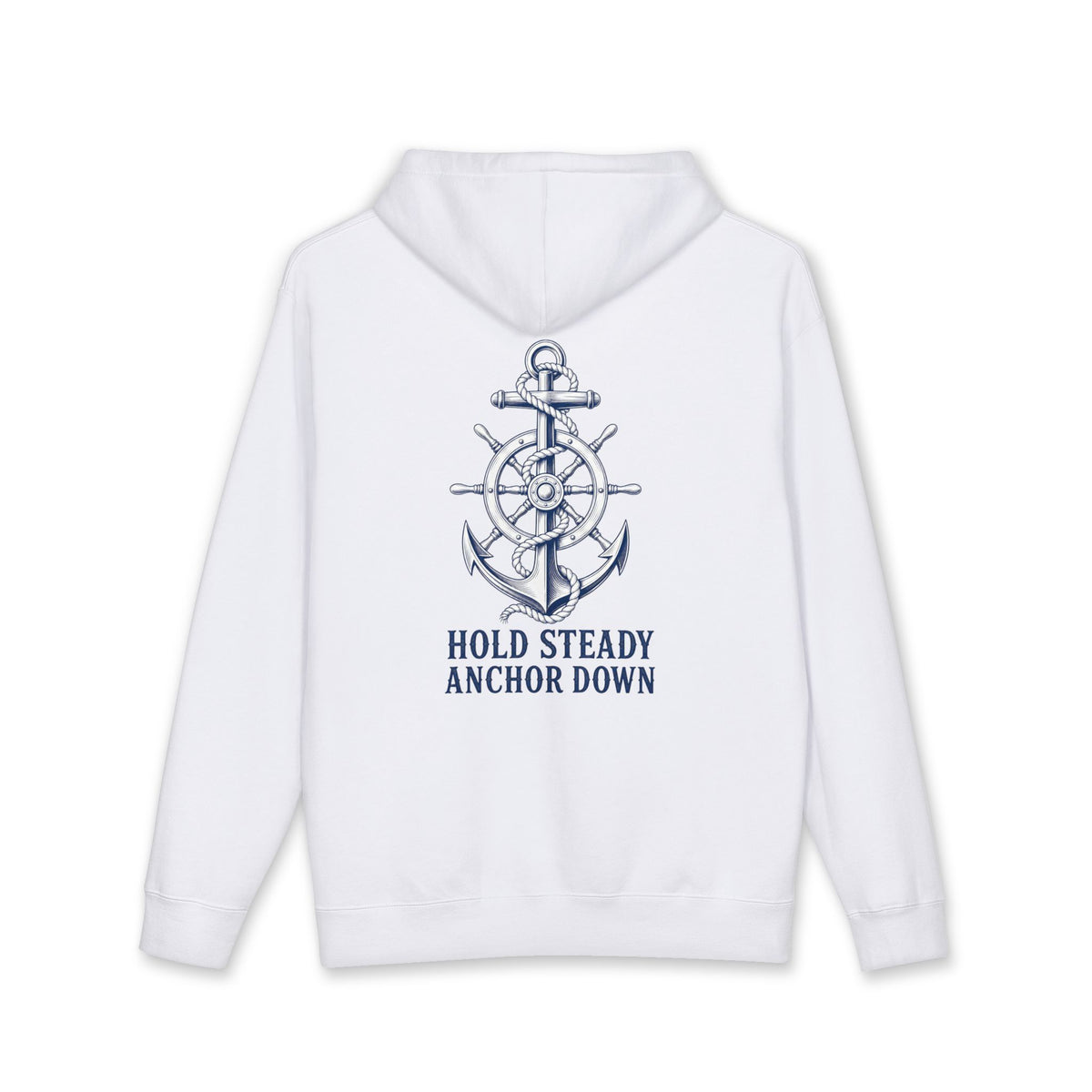 Nautical Anchor Unisex Heavyweight Hoodie