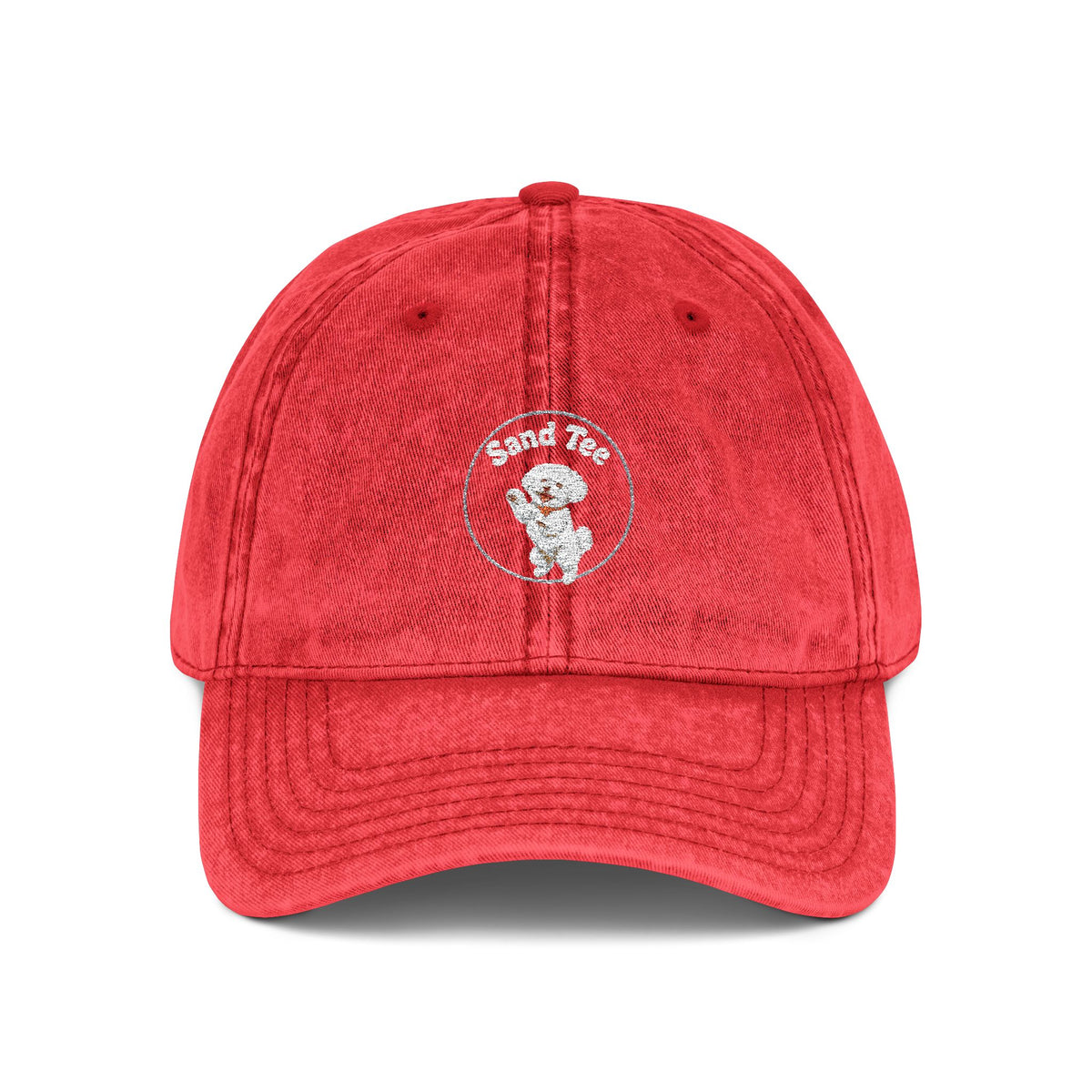 Dog Vintage Cap (Embroidery)