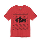 Fish Graphic Tee — 'FISH' Silhouette Fishing Shirt