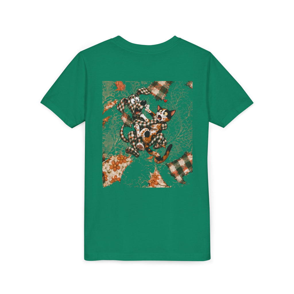 Gingham Dog & Calico Cat Kids Shirt