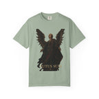 Guardian Angel -Faith- Graphic T‑Shirt — 'Tutus Sum' Cross Tee