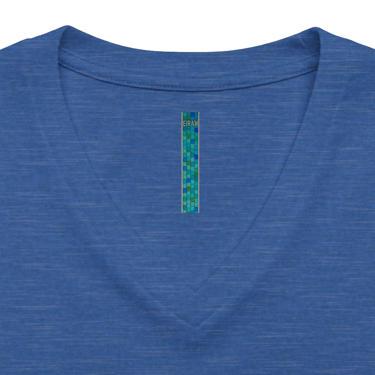 Orange Slice Splash T-Shirt | Citrus Fruit V-Neck Tee