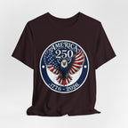 America 250 Eagle T-Shirt – 1776-2026 Bicentennial Patriotic Tee