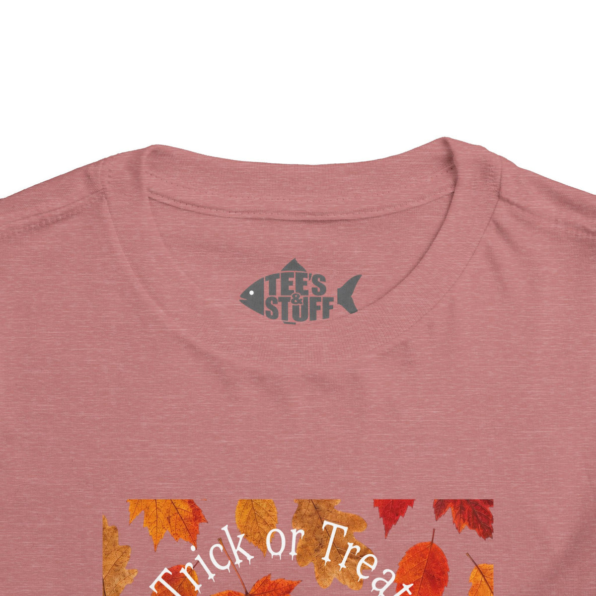 Toddler Fall Leaves Short Sleeve Tee