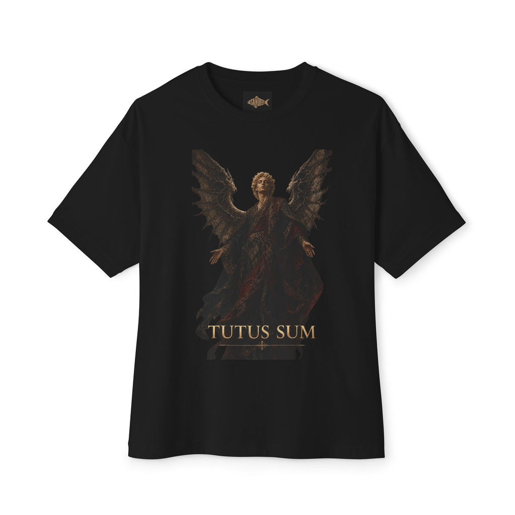 Tutus Sum Guardian Angel Oversized Boxy Tee.