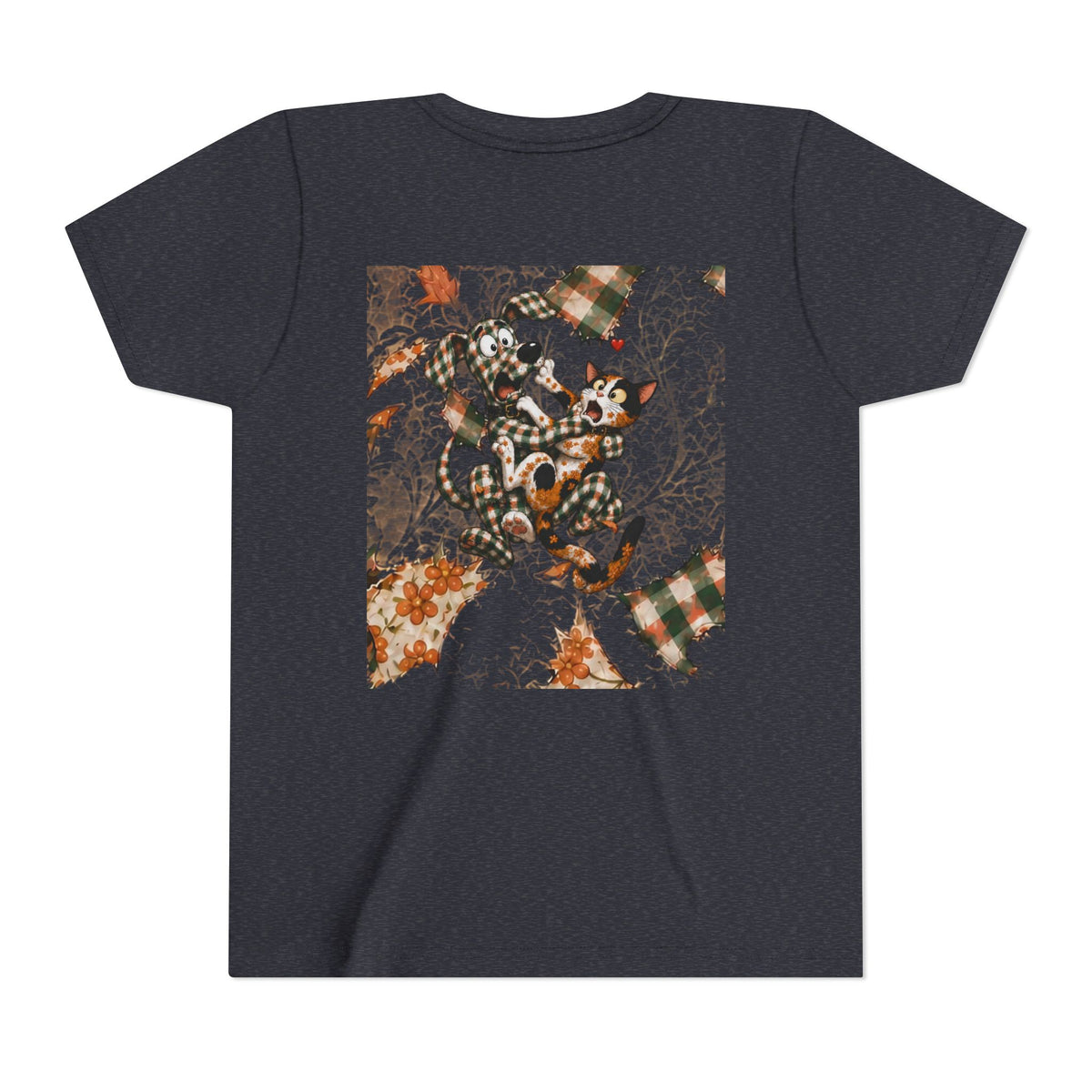 Gingham Dog & Calico Cat Kids Shirt