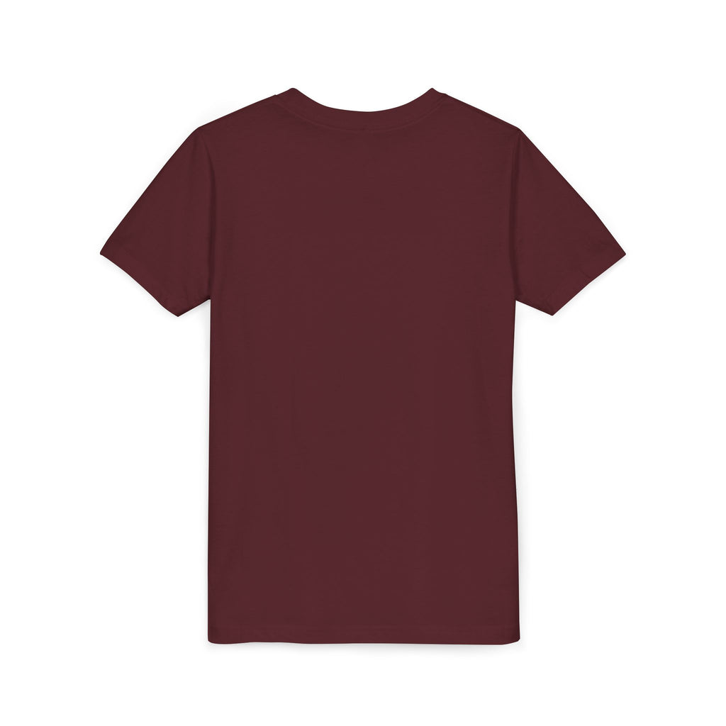 Youth Tee — "When the Praises Go Up, The Blessings Come Down" Kids Christian Shirt