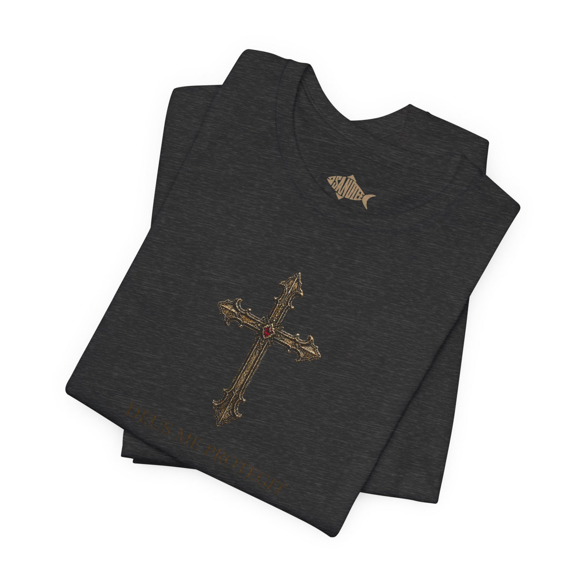 Gothic Angel Art T-Shirt.  Art at Heart collection Unisex Jersey Short Sleeve Tee.