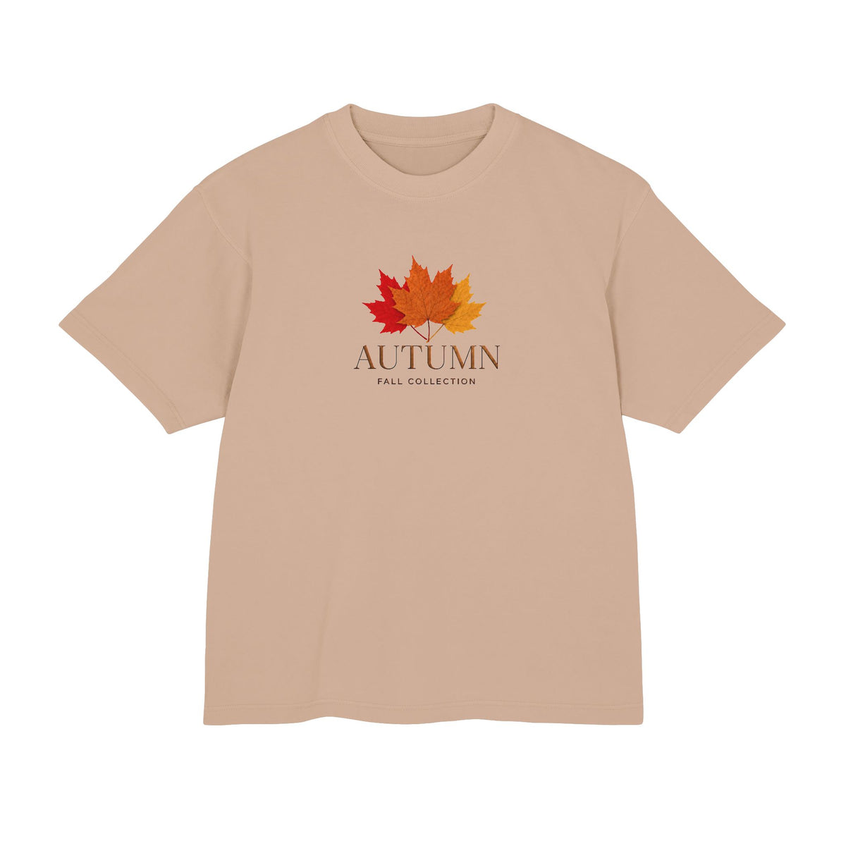 Autumn Fall Collection Tee — Maple Leaf Graphic T-Shirt