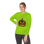 Youth Halloween Pumpkin Long Sleeve Tee - "Trick or Treat"