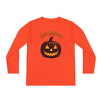 Youth Halloween Pumpkin Long Sleeve Tee - "Trick or Treat"