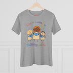 Women's Praise Choir Tee — "When the Praises Go Up, The Blessings Come Down"