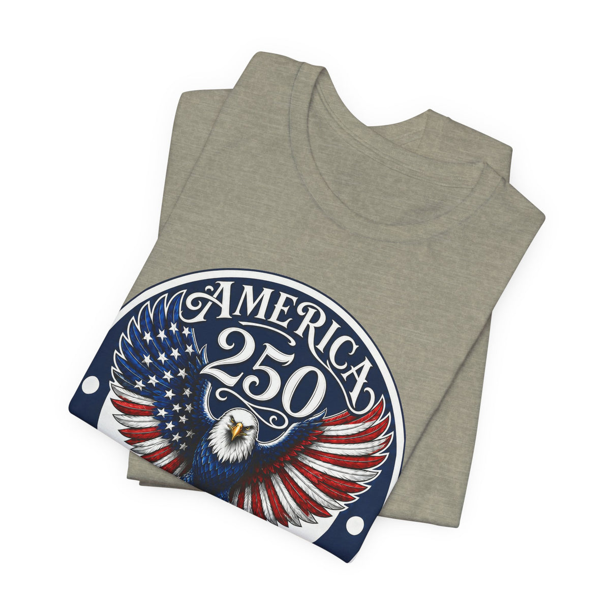 America 250 Eagle T-Shirt – 1776-2026 Bicentennial Patriotic Tee