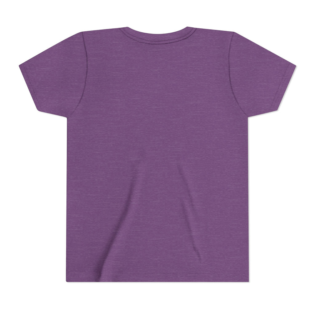 Youth Tee — "When the Praises Go Up, The Blessings Come Down" Kids Christian Shirt