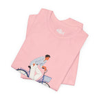 Bicycle Rider Illustration Jersey Tee