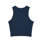 Orange Slice Splash Racer Tank Top | Citrus Fruit Graphic