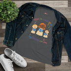 Women's Praise Choir Tee — "When the Praises Go Up, The Blessings Come Down"