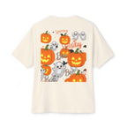 Halloween Pumpkins & Ghosts Tee — Spooky Boo, Trick-or-Treat Graphic T-Shirt
