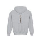 "The Lord Is My Shepherd" -Youth Heavy Blend Hooded Sweatshirt