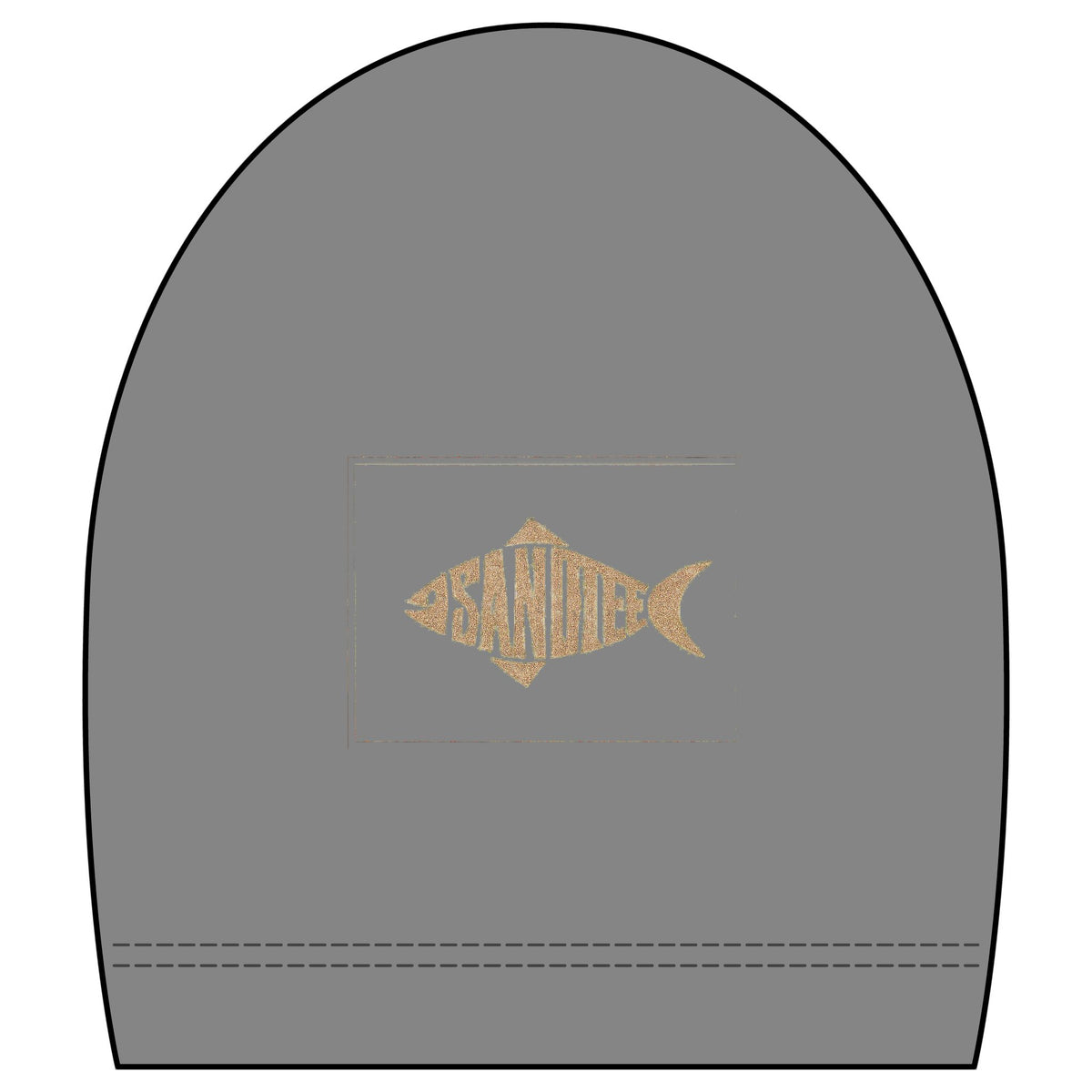 Women's Cropped Tee — Sandiego Fish Graphic