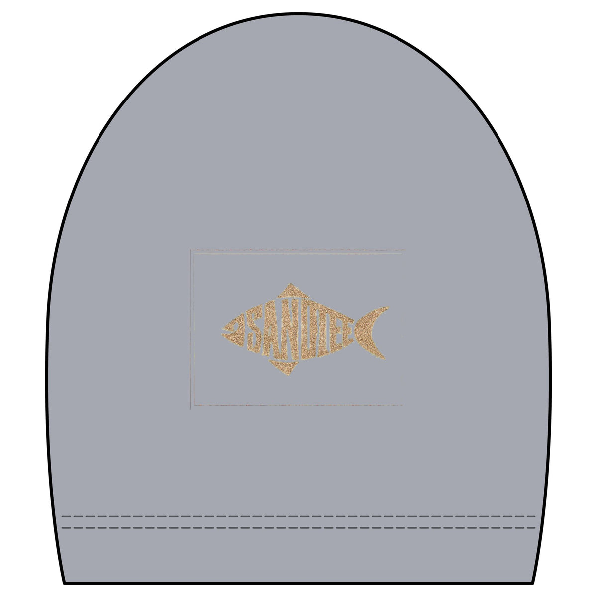 Women's Cropped Tee — Sandiego Fish Graphic