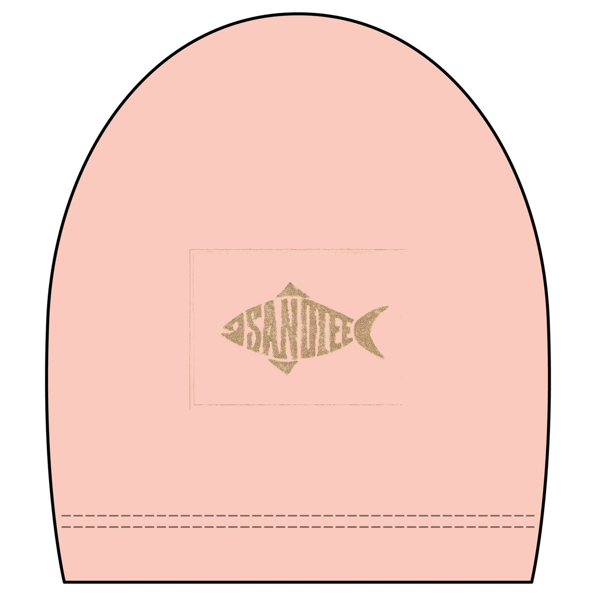 Women's Cropped Tee — Sandiego Fish Graphic