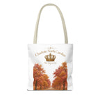 Charlotte North Carolina Autumn Tote Bag — 'The Queen City' Fall Tree Design